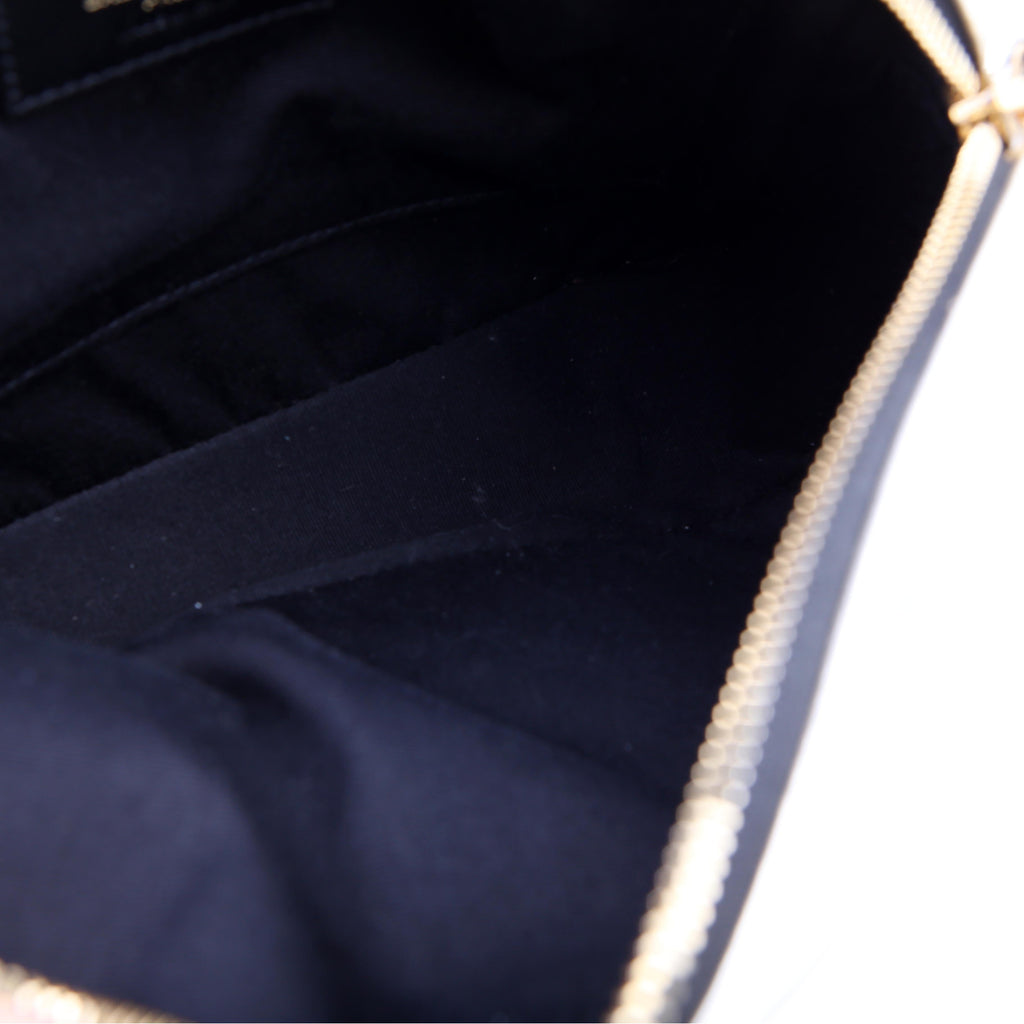 Lou Camera Bag Quilted Gold/Black