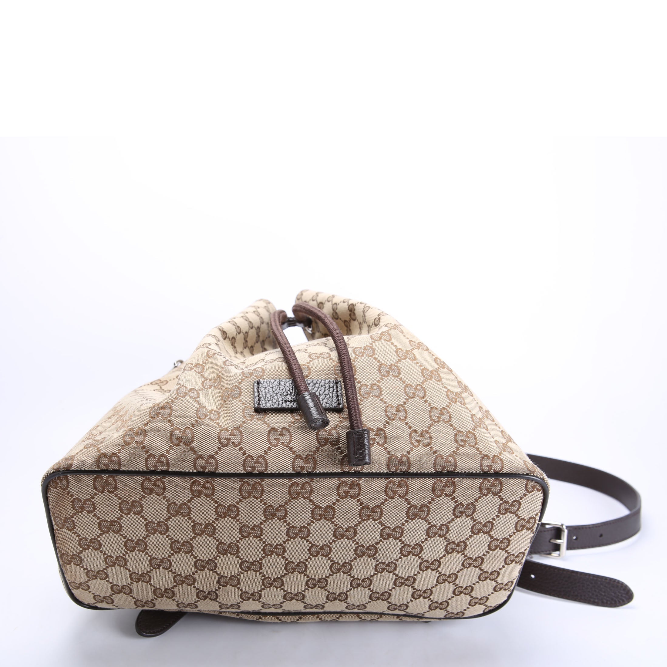 Gucci 449175 GG Canvas Drawstring Backpack