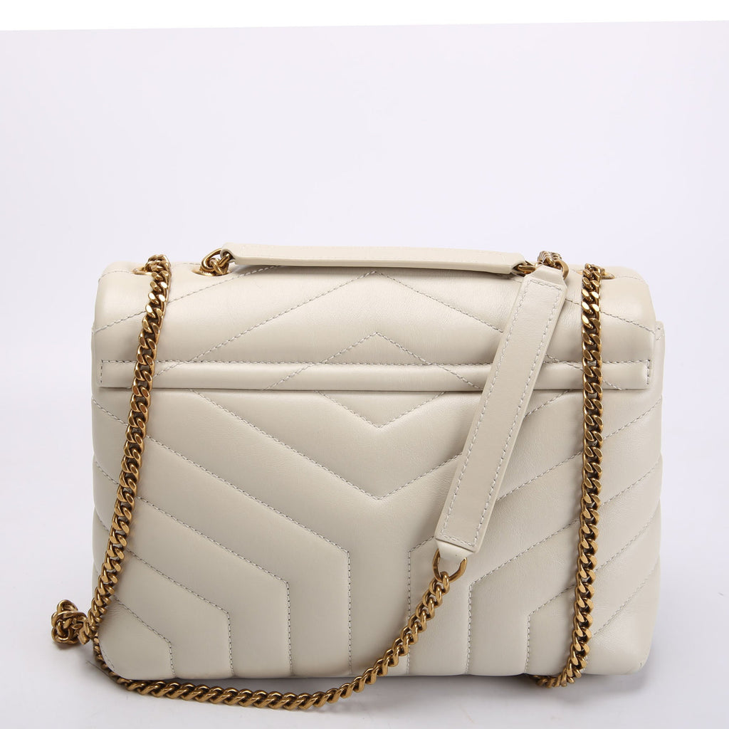LouLou Satchel Small 494699 Ivory