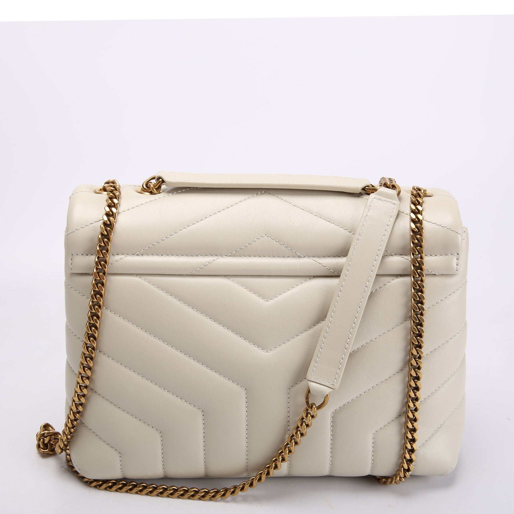 LouLou Satchel Small 494699 Ivory