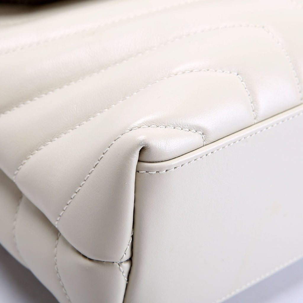 LouLou Satchel Small 494699 Ivory