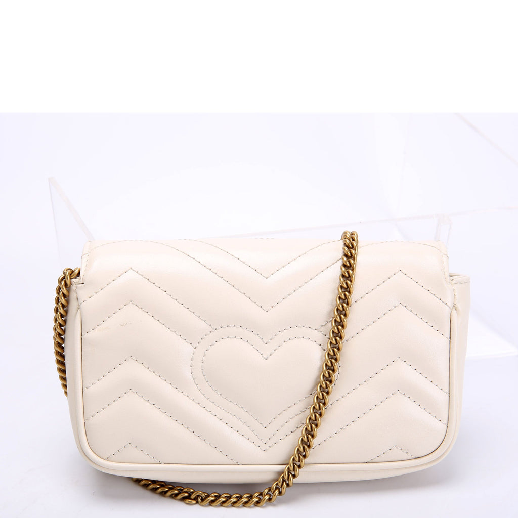 476433 Marmont Leather Super Mini Flap