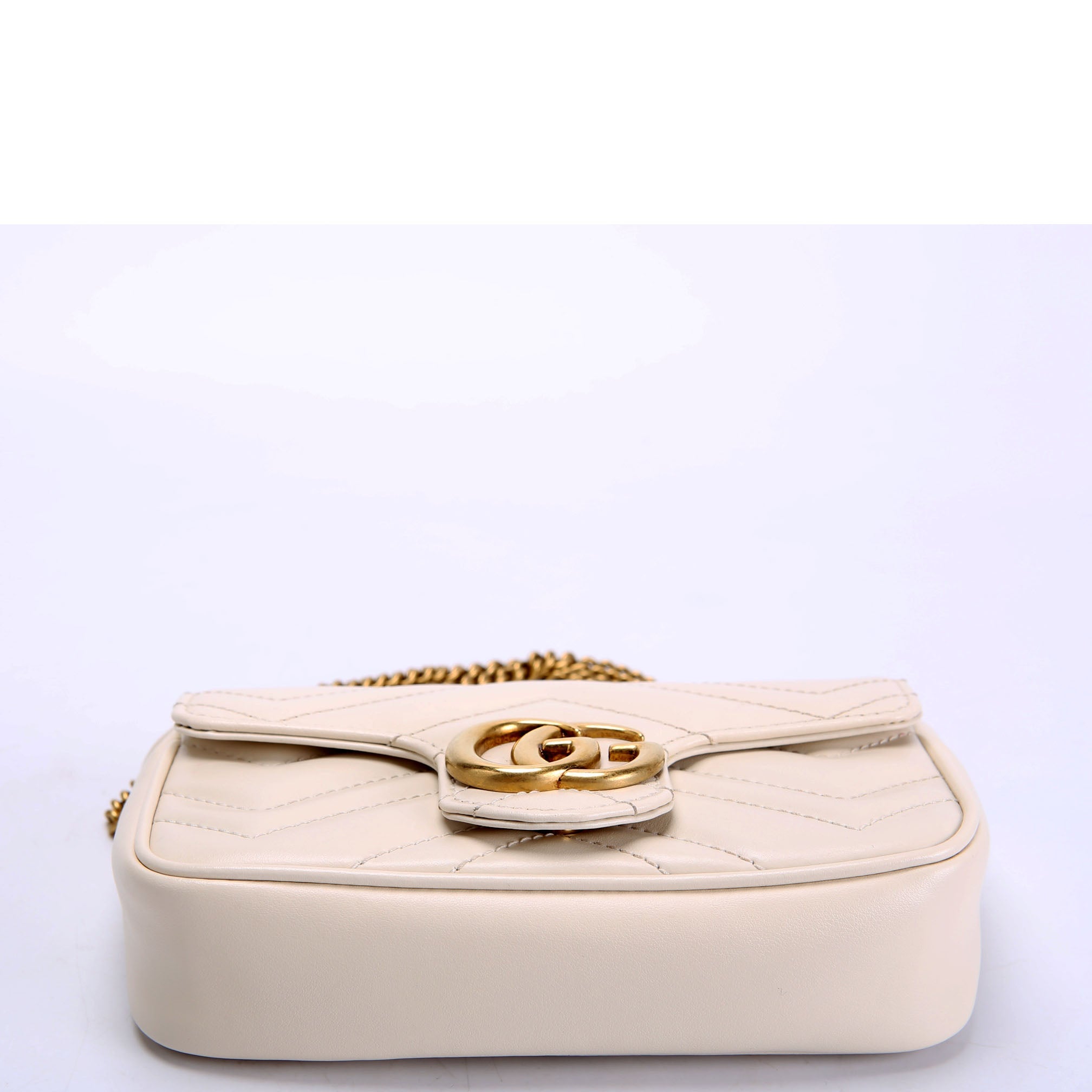 476433 Marmont Leather Super Mini Flap
