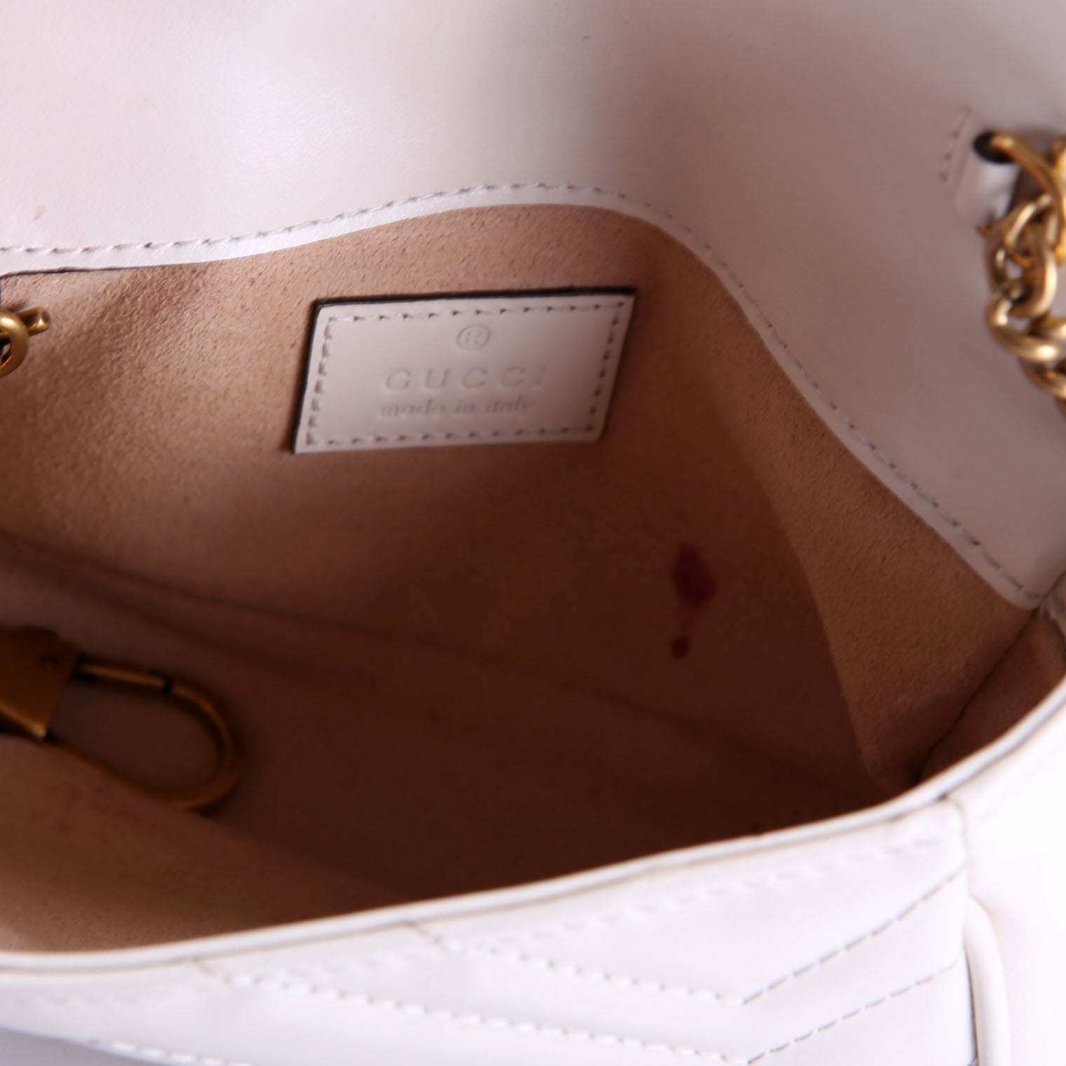 476433 Marmont Leather Super Mini Flap