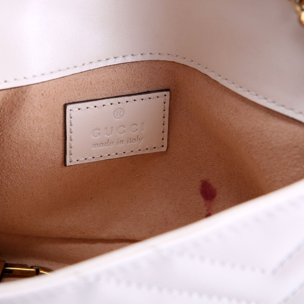 476433 Marmont Leather Super Mini Flap