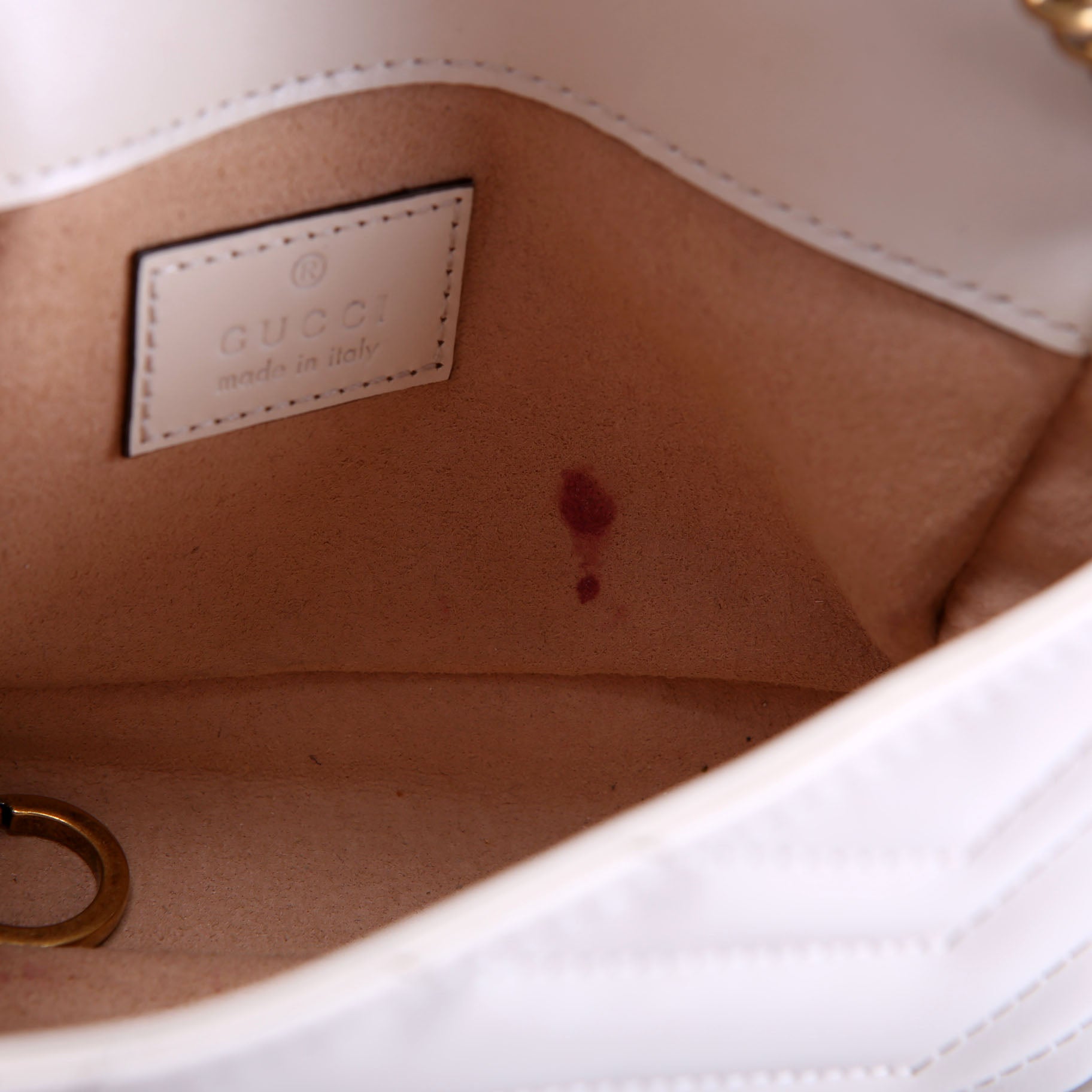 476433 Marmont Leather Super Mini Flap