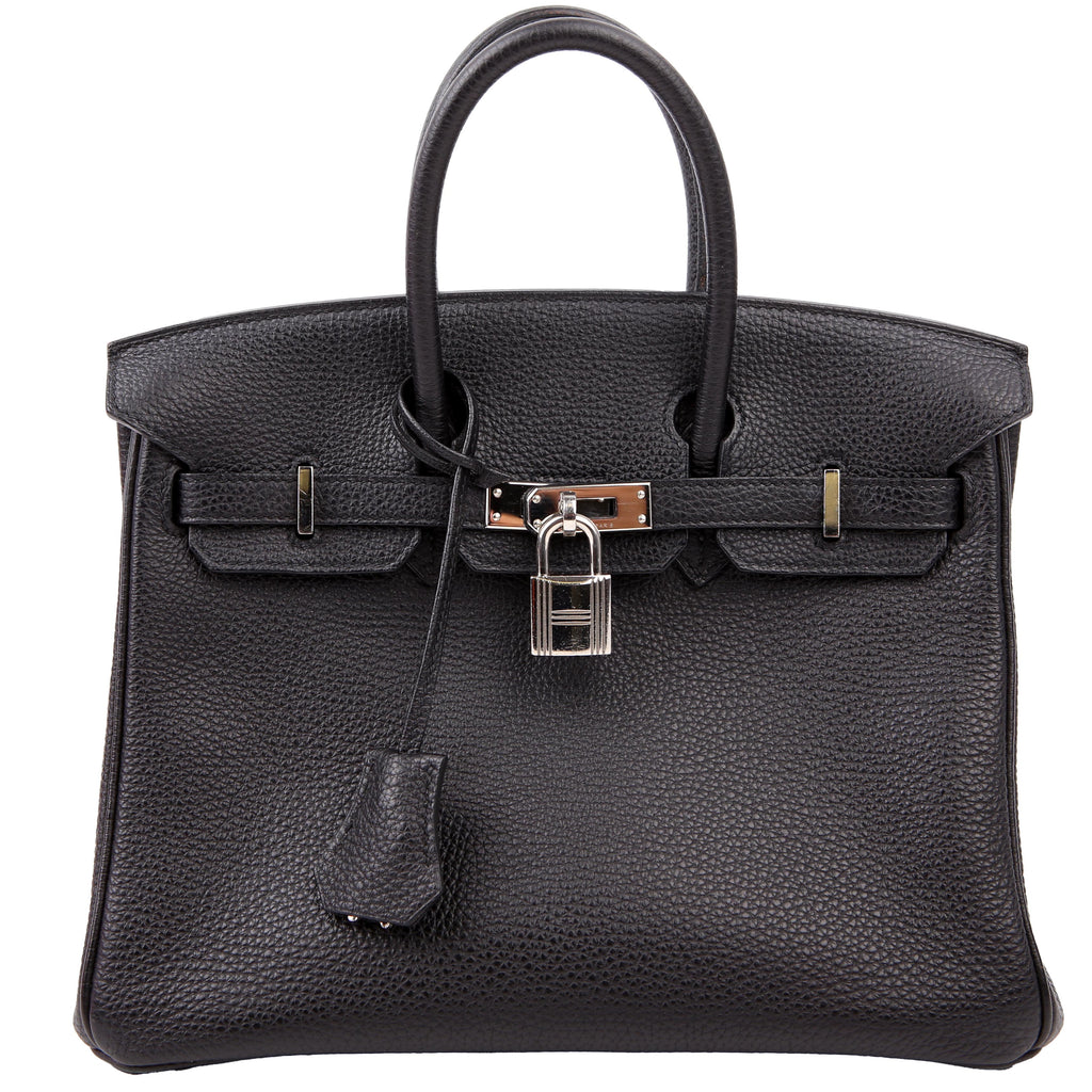 Hermes Birkin 25 Togo 2016 Black/Palladium