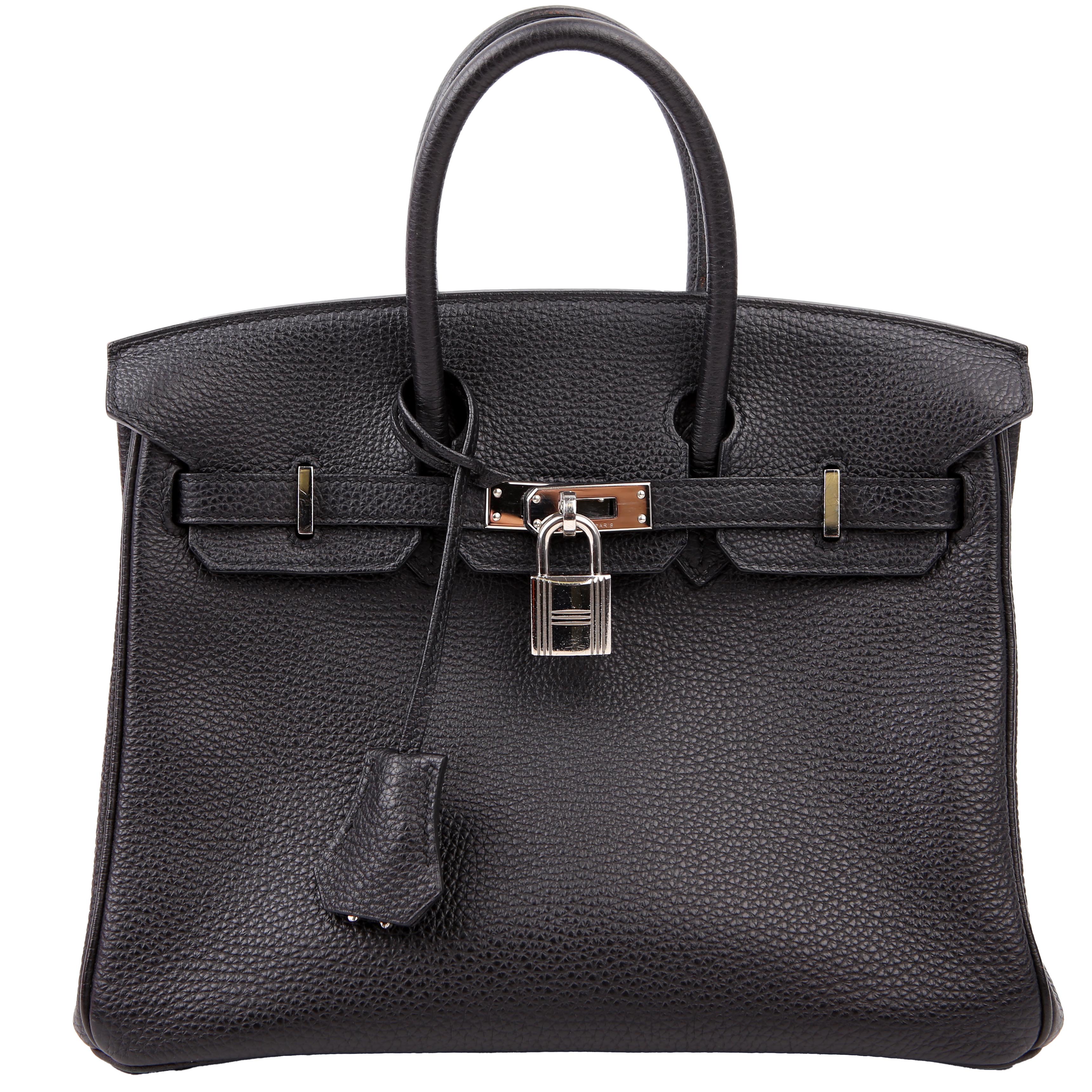 Hermes Birkin 25 Togo 2016 Black/Palladium