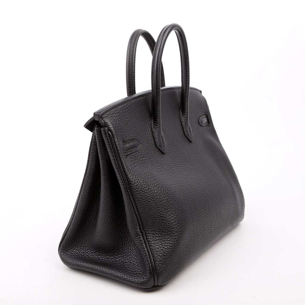 Hermes Birkin 25 Togo 2016 Black/Palladium