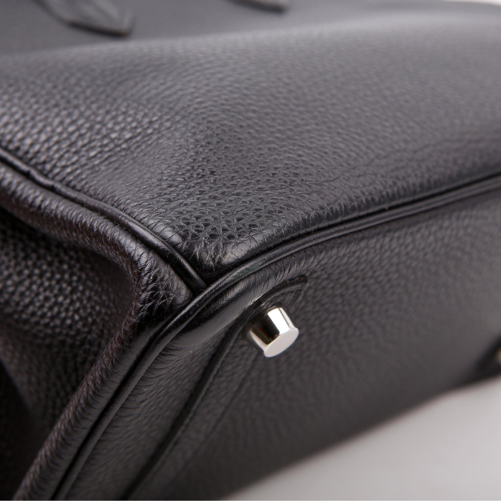 Hermes Birkin 25 Togo 2016 Black/Palladium