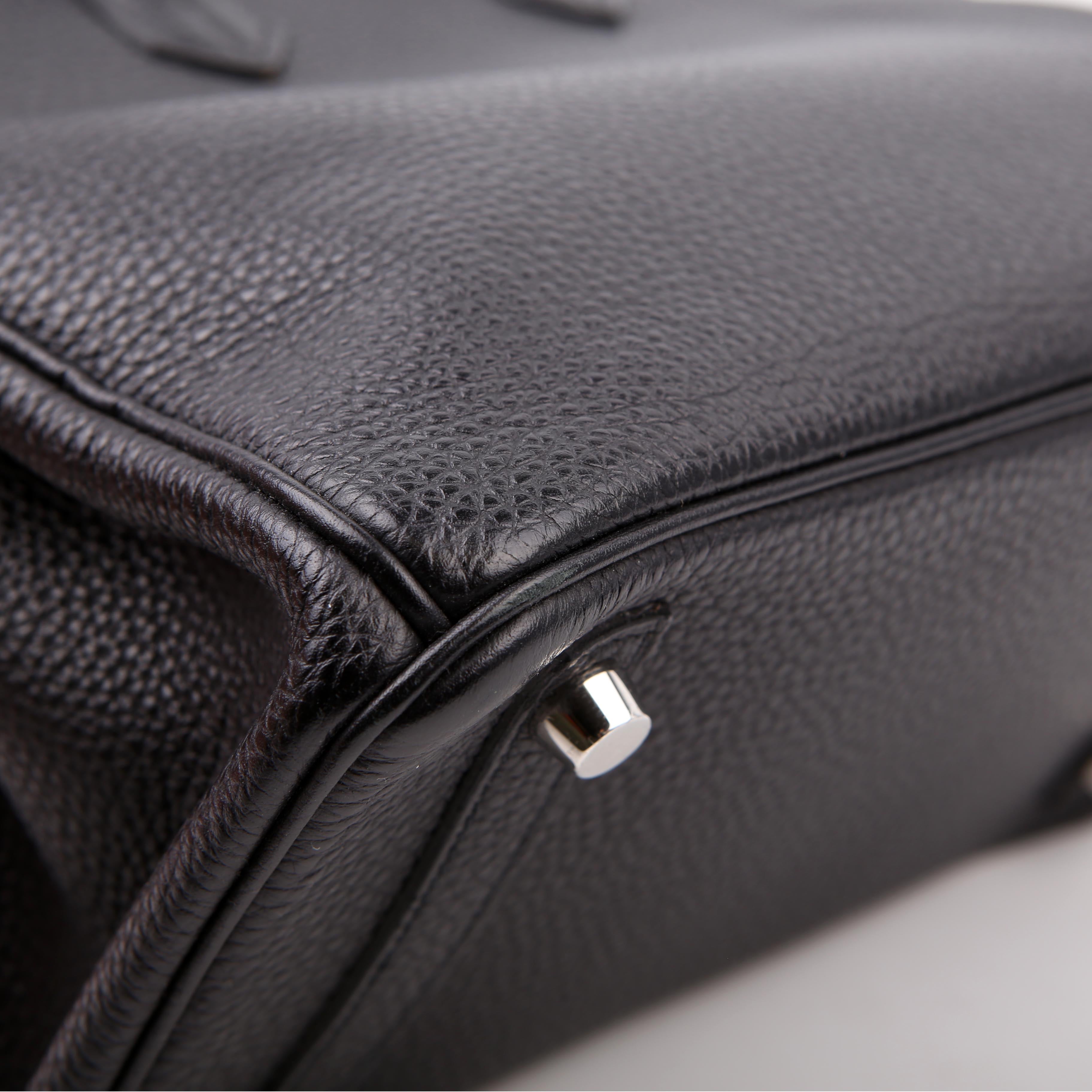 Hermes Birkin 25 Togo 2016 Black/Palladium