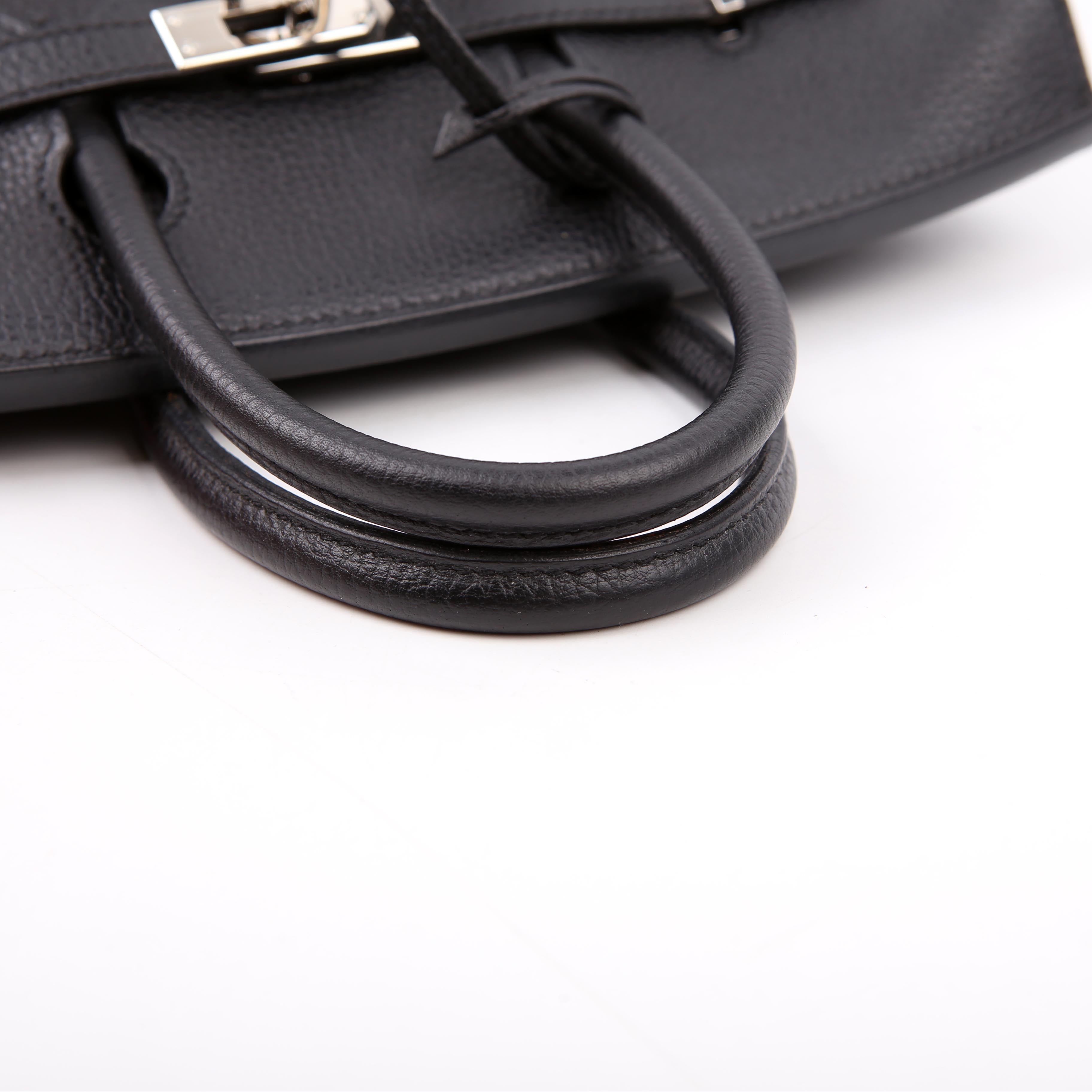 Hermes Birkin 25 Togo 2016 Black/Palladium