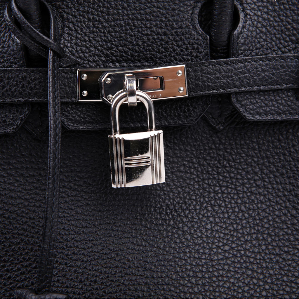 Hermes Birkin 25 Togo 2016 Black/Palladium