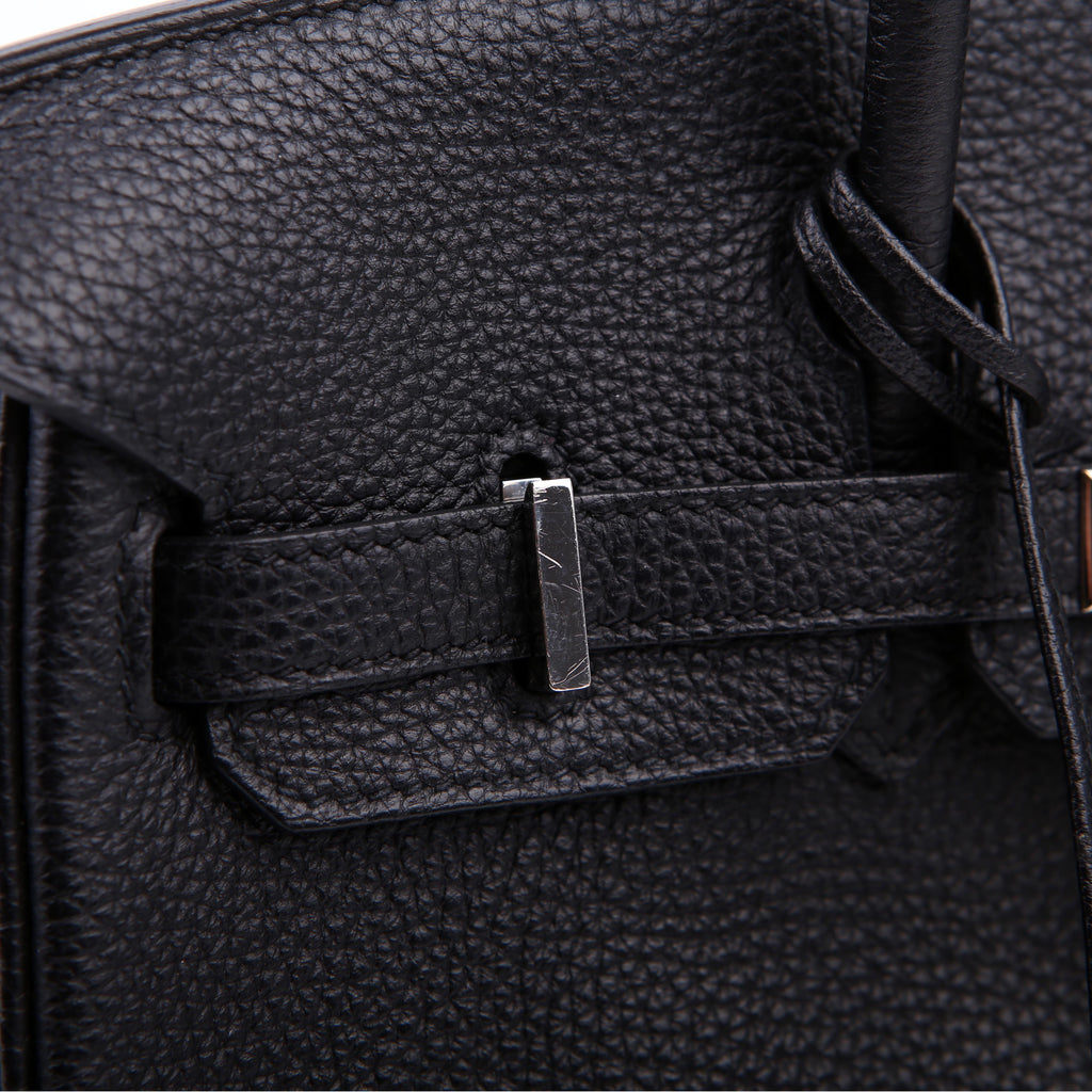 Hermes Birkin 25 Togo 2016 Black/Palladium