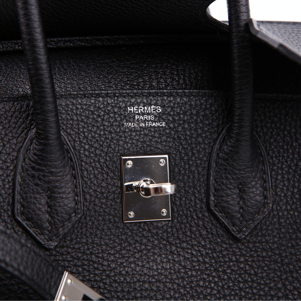 Hermes Birkin 25 Togo 2016 Black/Palladium