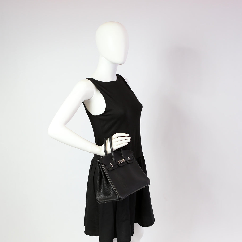 Hermes Birkin 25 Togo 2016 Black/Palladium