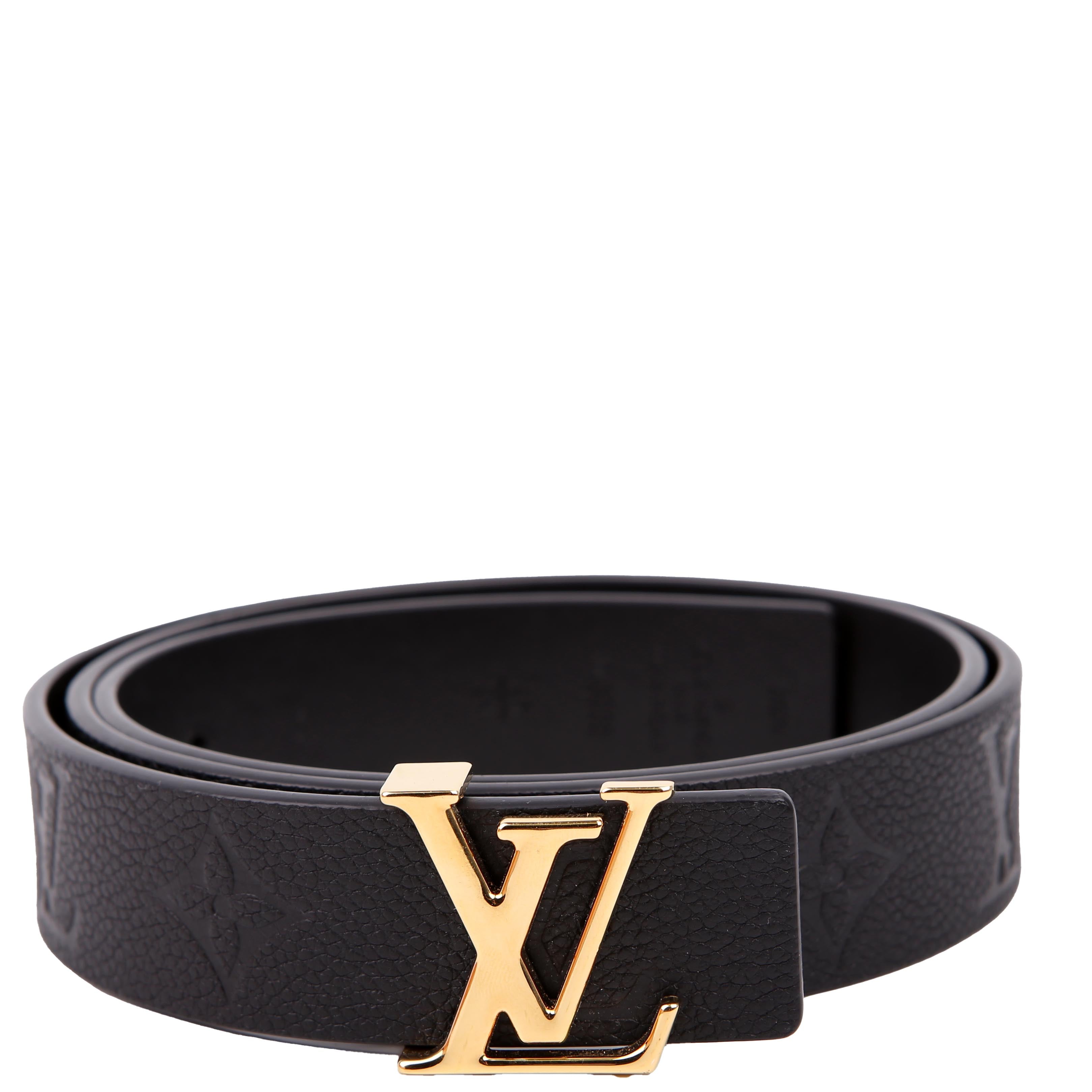 LV Iconic 30MM Reversible Empreinte Belt Size 85/34