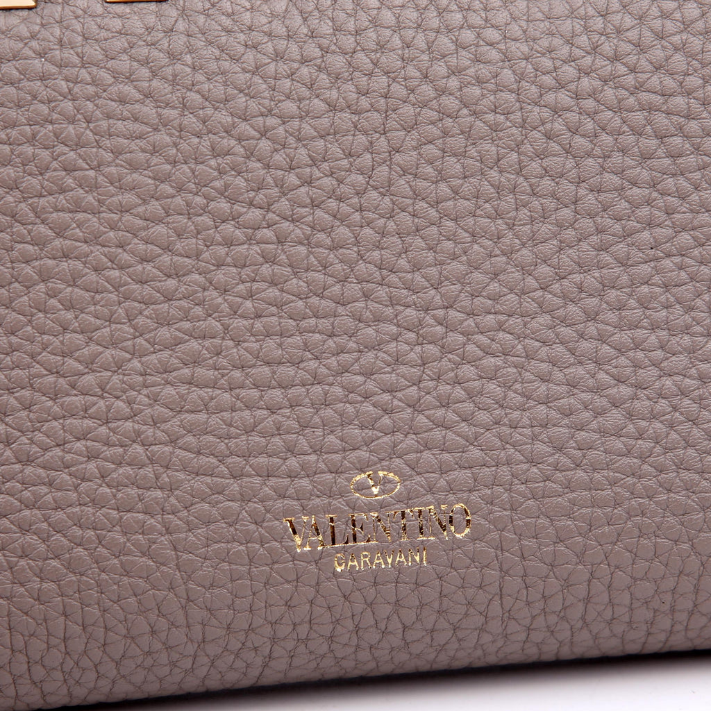 Rockstud Zip Around Wallet Grey