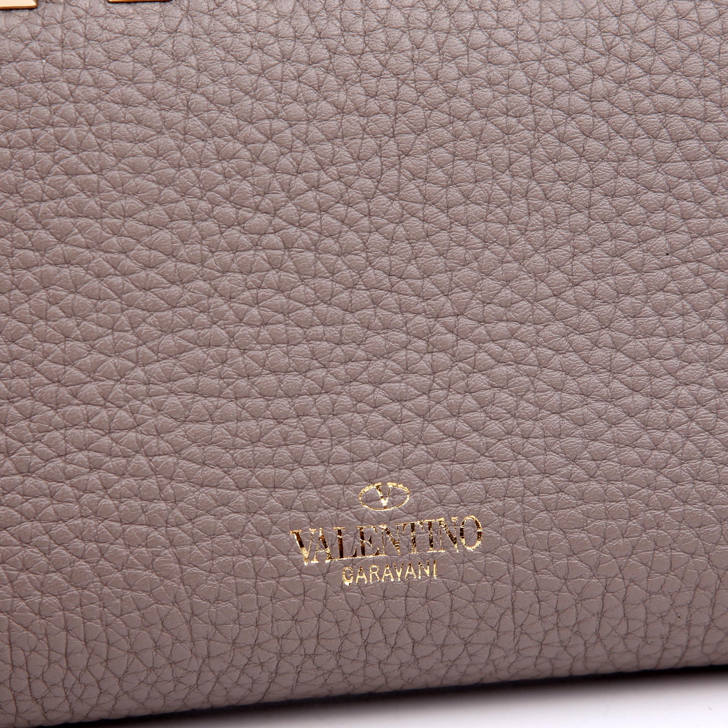 Rockstud Zip Around Wallet Grey