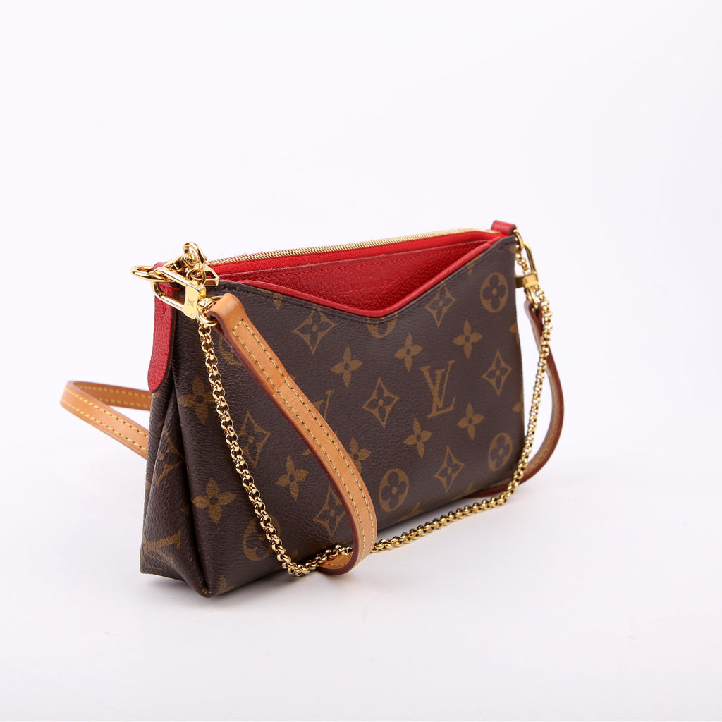 Pallas Clutch Monogram Red