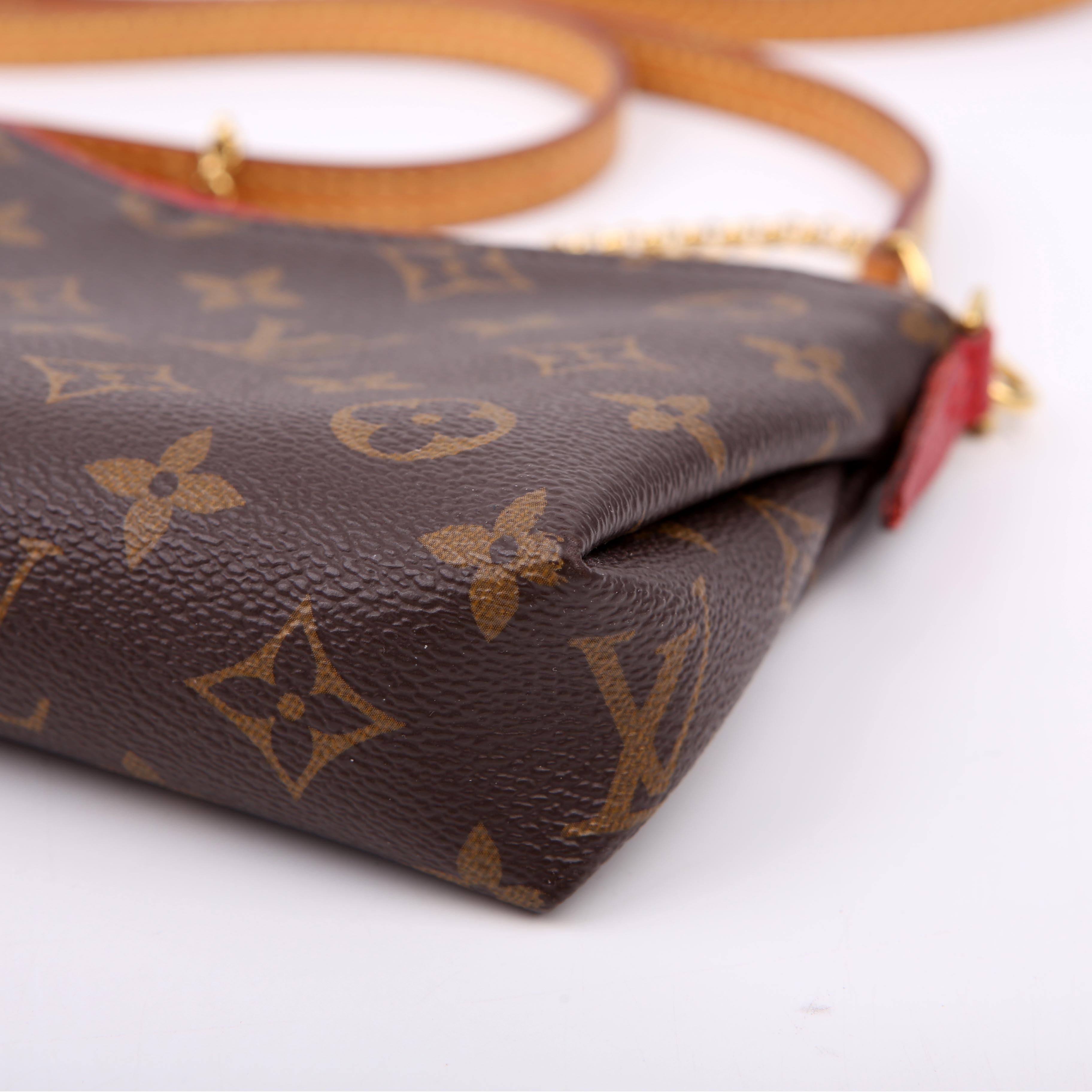 Pallas Clutch Monogram Red