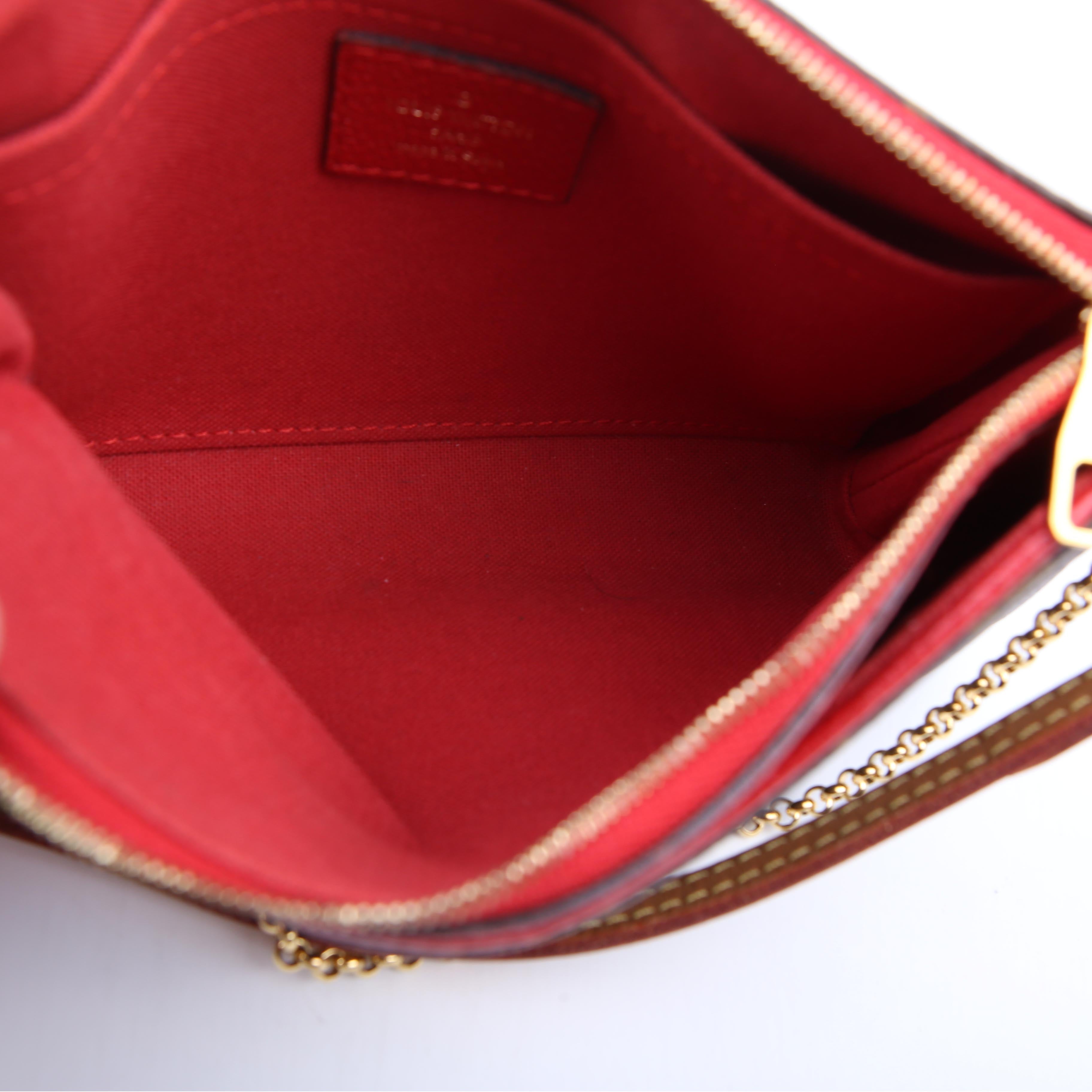 Pallas Clutch Monogram Red