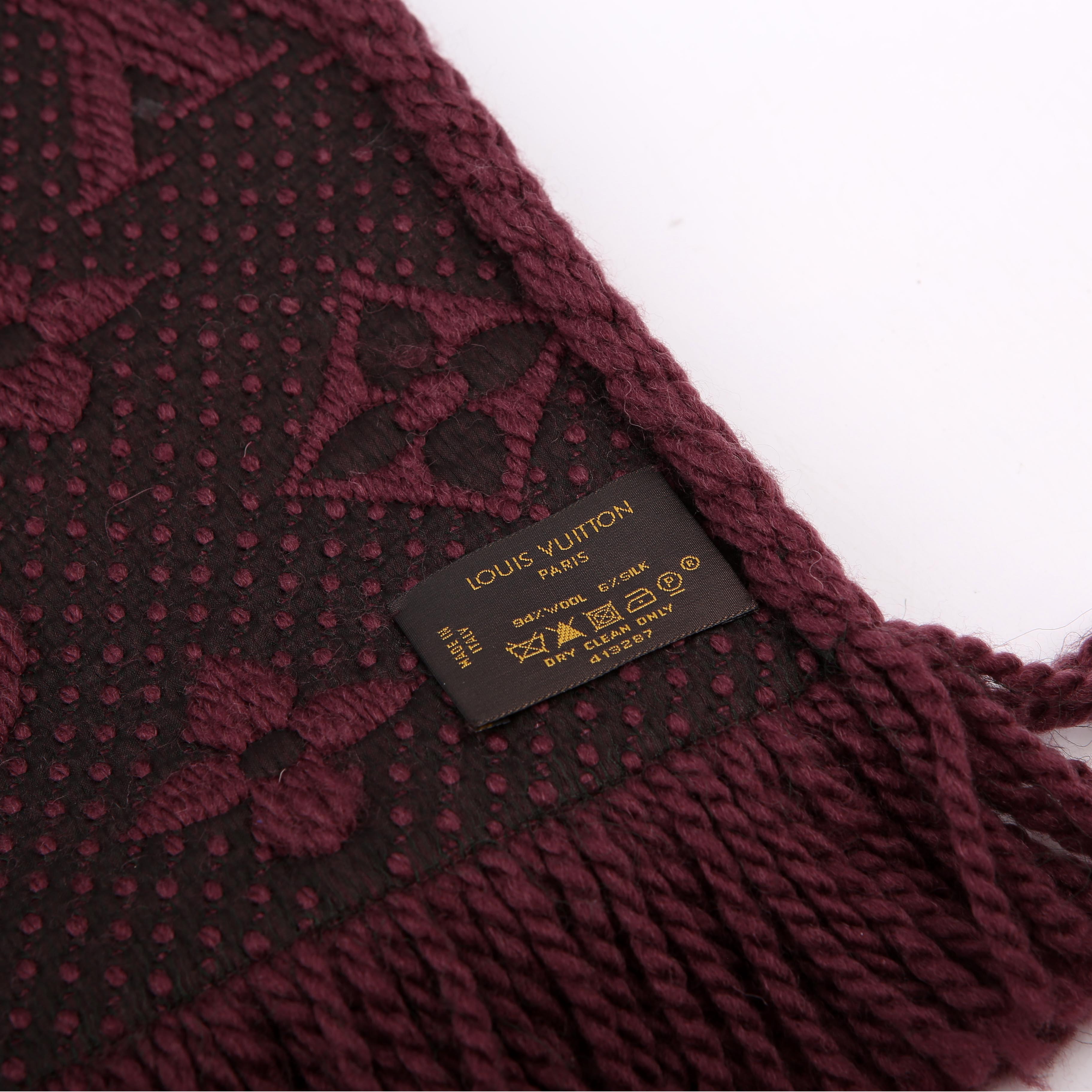 Logomania Wool/Silk Scarf