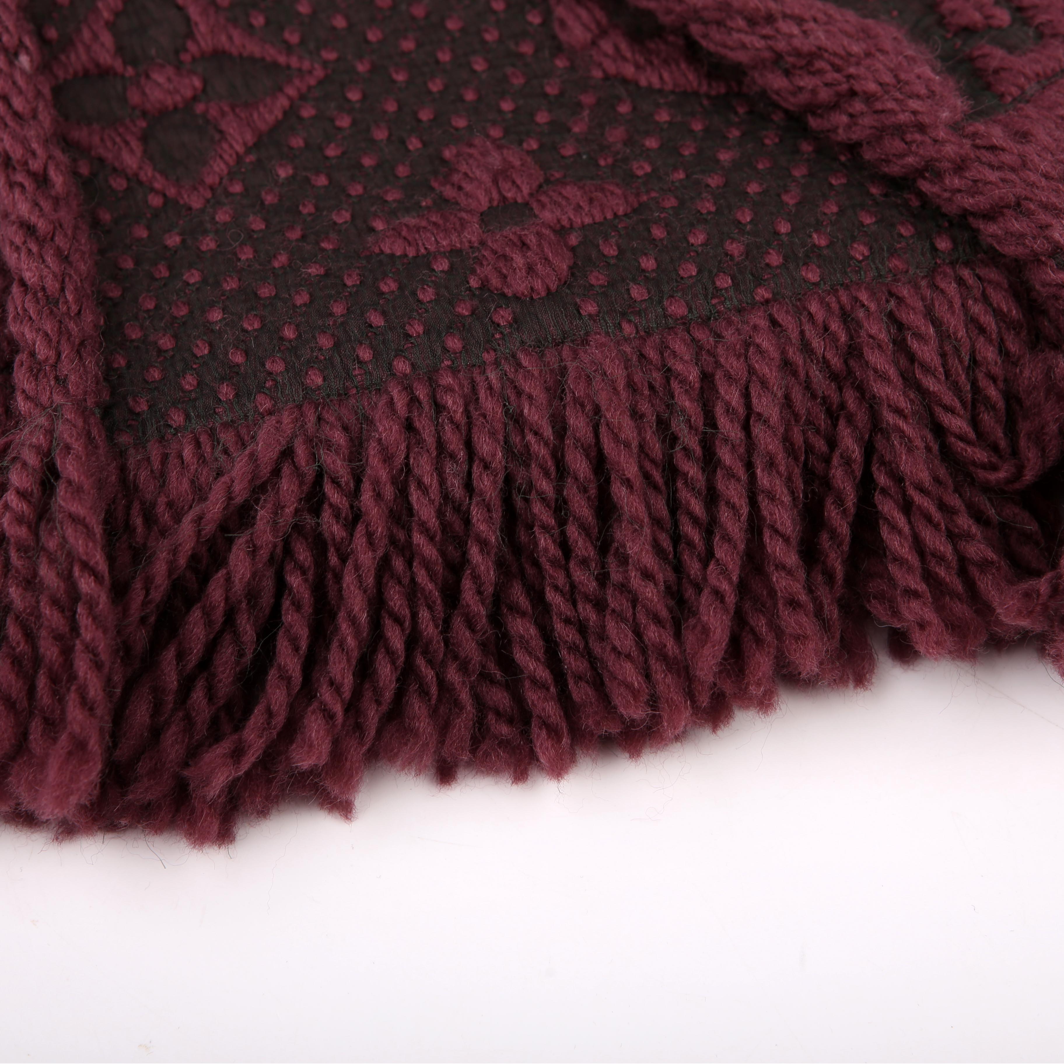 Logomania Wool/Silk Scarf