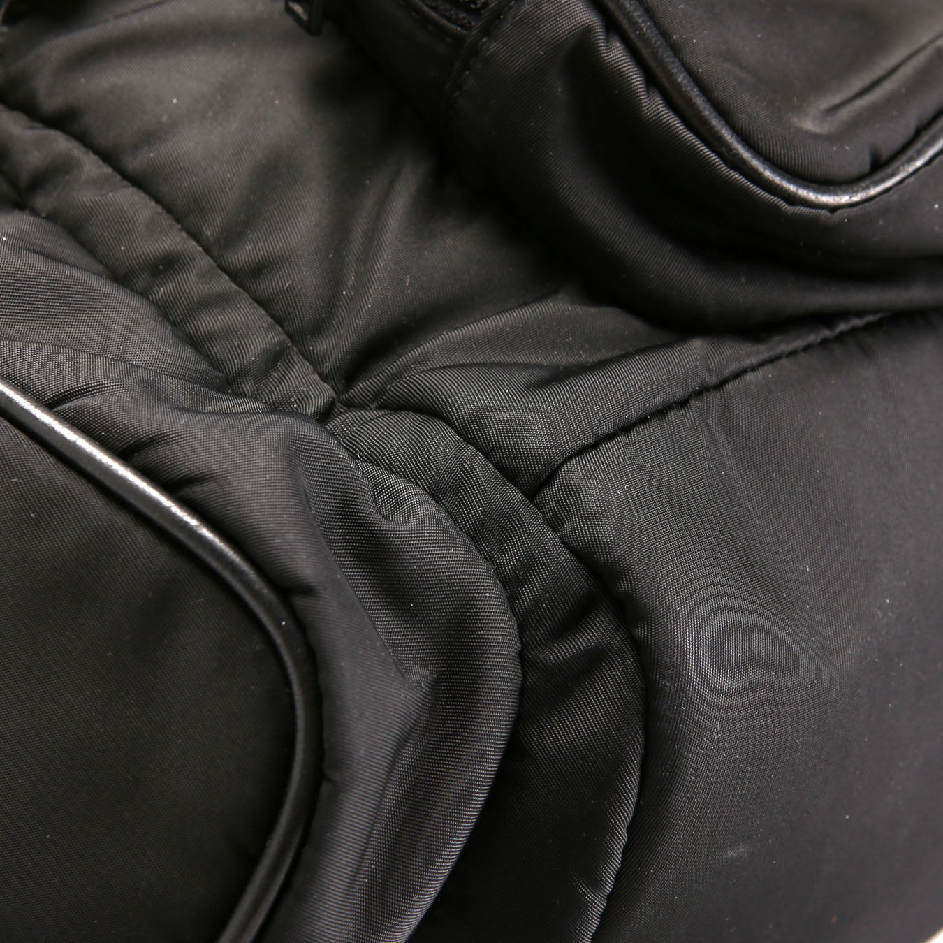 SAINT LAURENT City Multi-Pocket Nylon Backpack 437110 Black