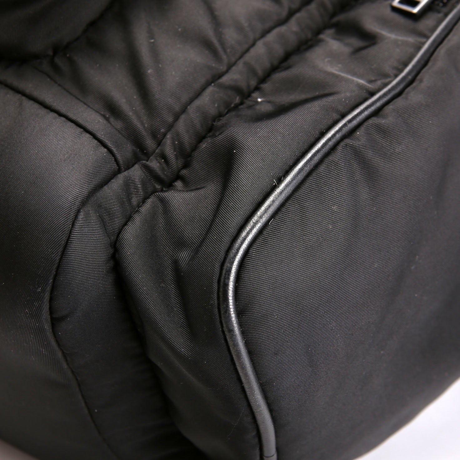 SAINT LAURENT City Multi-Pocket Nylon Backpack 437110 Black