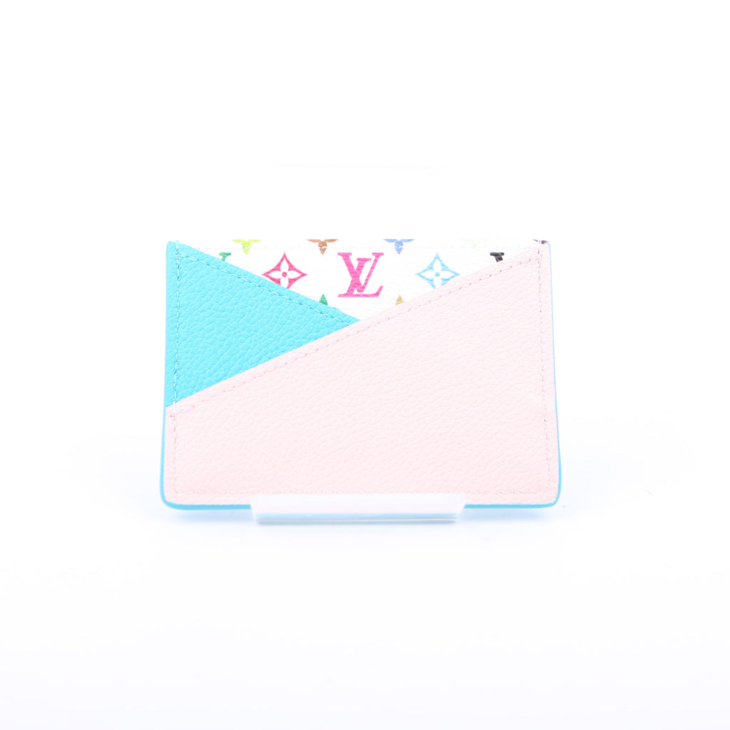 LV x TM Criss-Cross Card Holder Multicolor