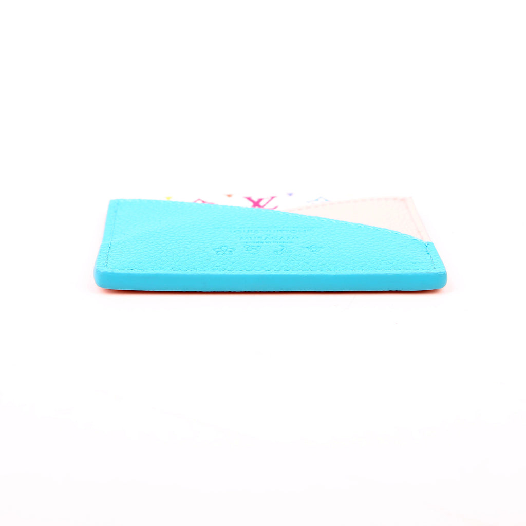 LV x TM Criss-Cross Card Holder Multicolor