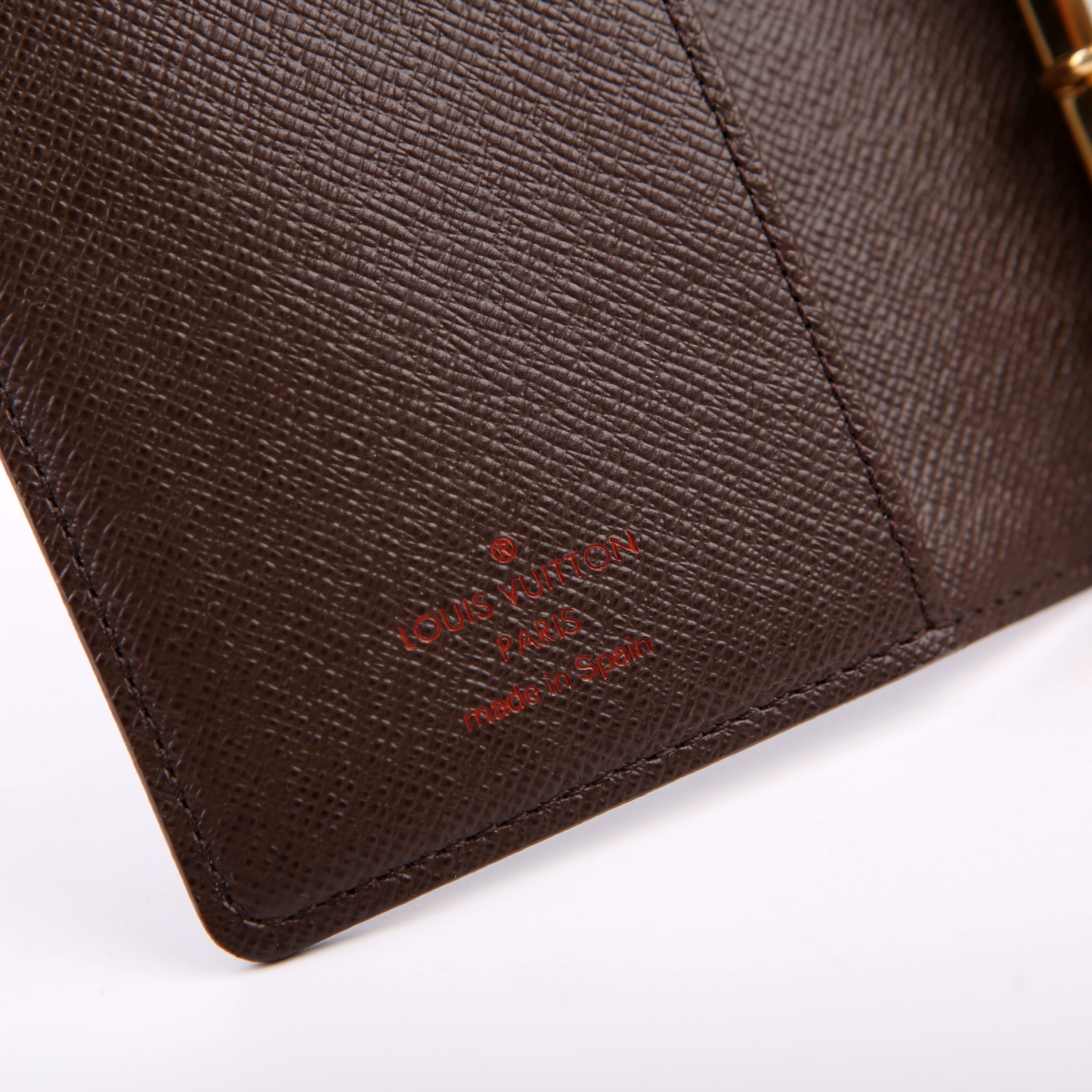 Agenda Small Ring Damier Ebene
