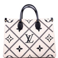 ONTHEGO MM Empreinte Broderies White/Black