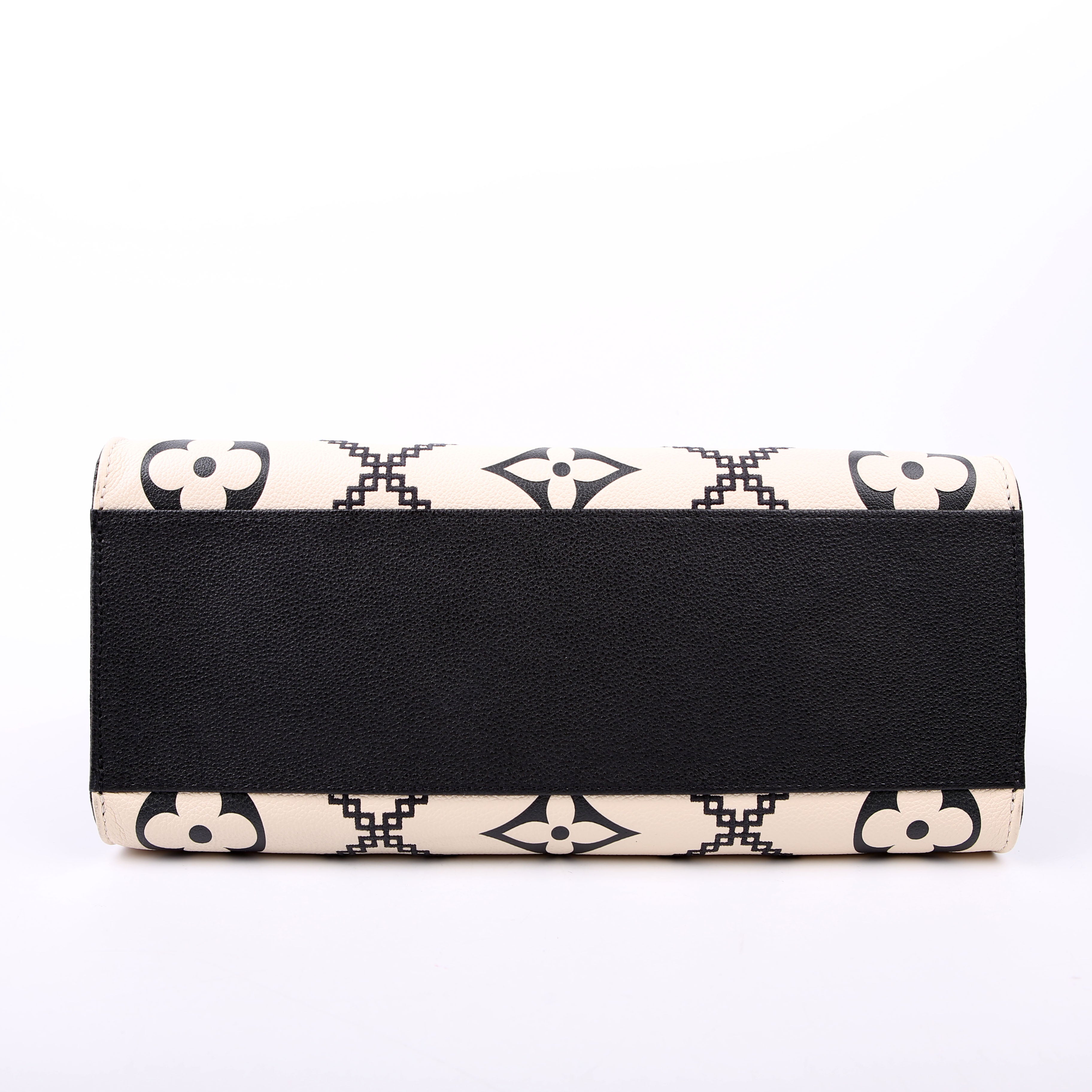 ONTHEGO MM Empreinte Broderies White/Black