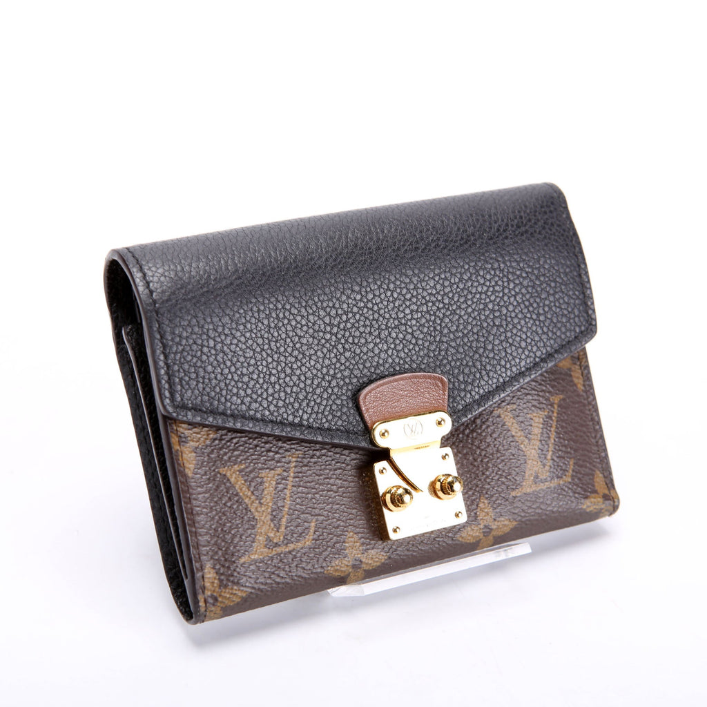 Pallas Wallet Compact NM Monogram Black