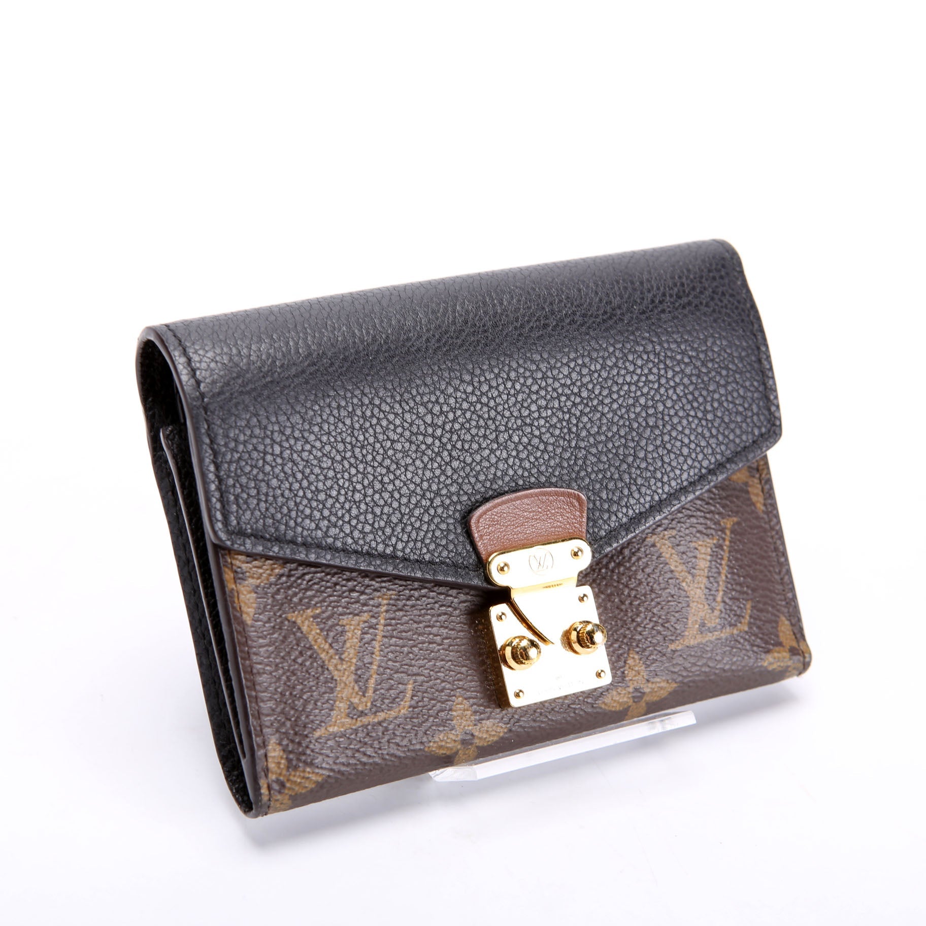 Pallas Wallet Compact NM Monogram Black
