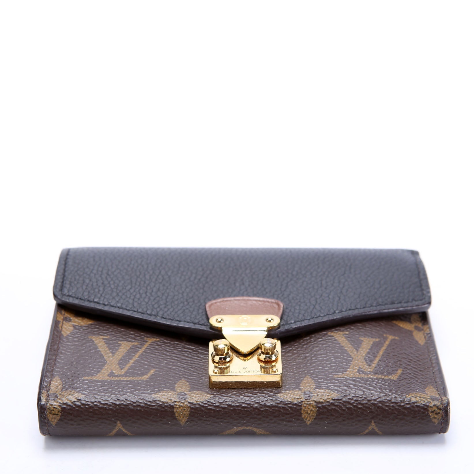 Pallas Wallet Compact NM Monogram Black