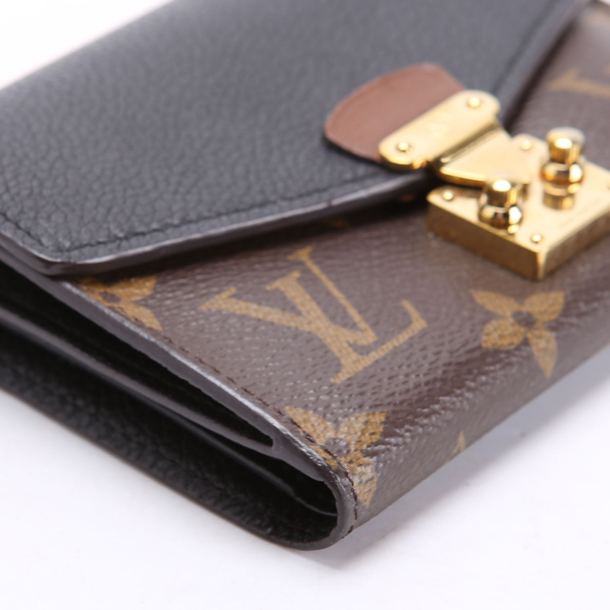 Pallas Wallet Compact NM Monogram Black