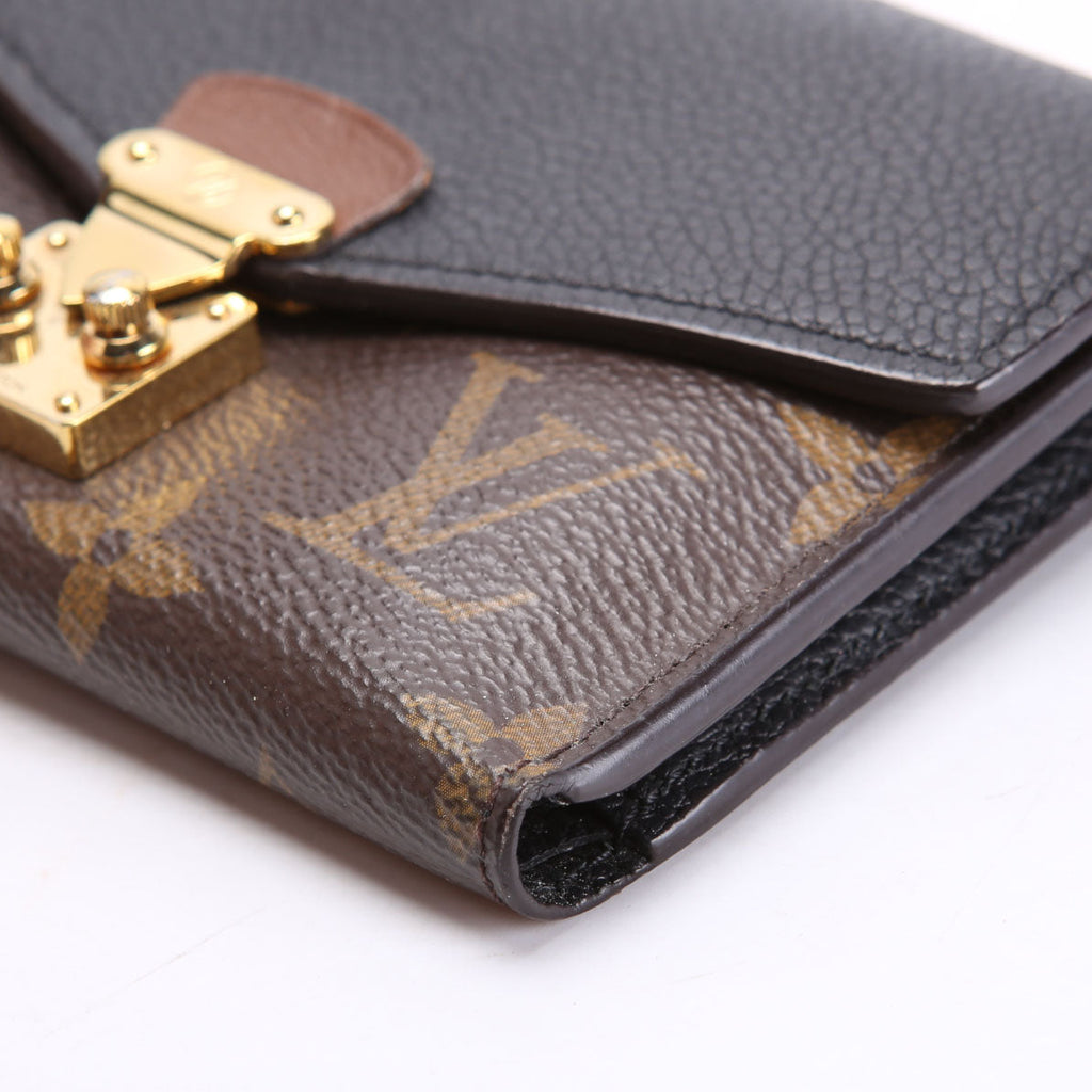 Pallas Wallet Compact NM Monogram Black