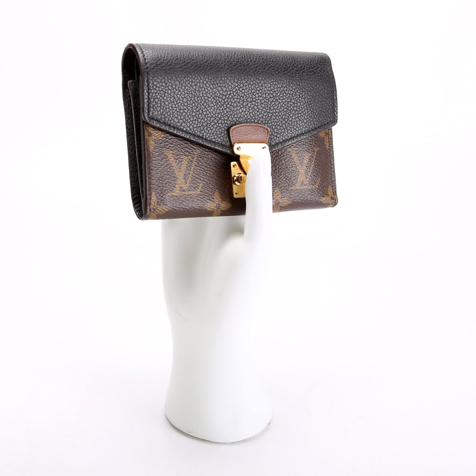 Pallas Wallet Compact NM Monogram Black