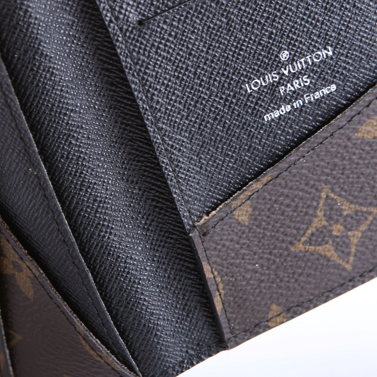 Pocket Organizer Macassar Monogram Black