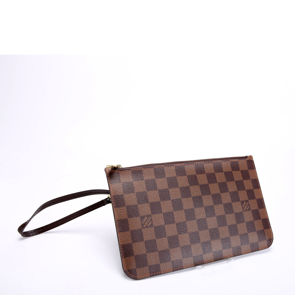 Pochette Only Damier Ebene Neverfull Red