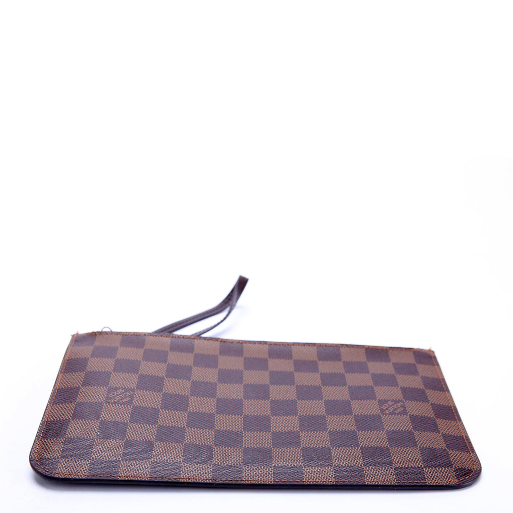 Pochette Only Damier Ebene Neverfull Red