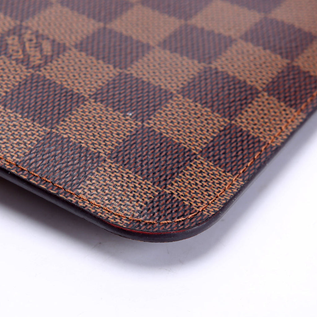 Pochette Only Damier Ebene Neverfull Red