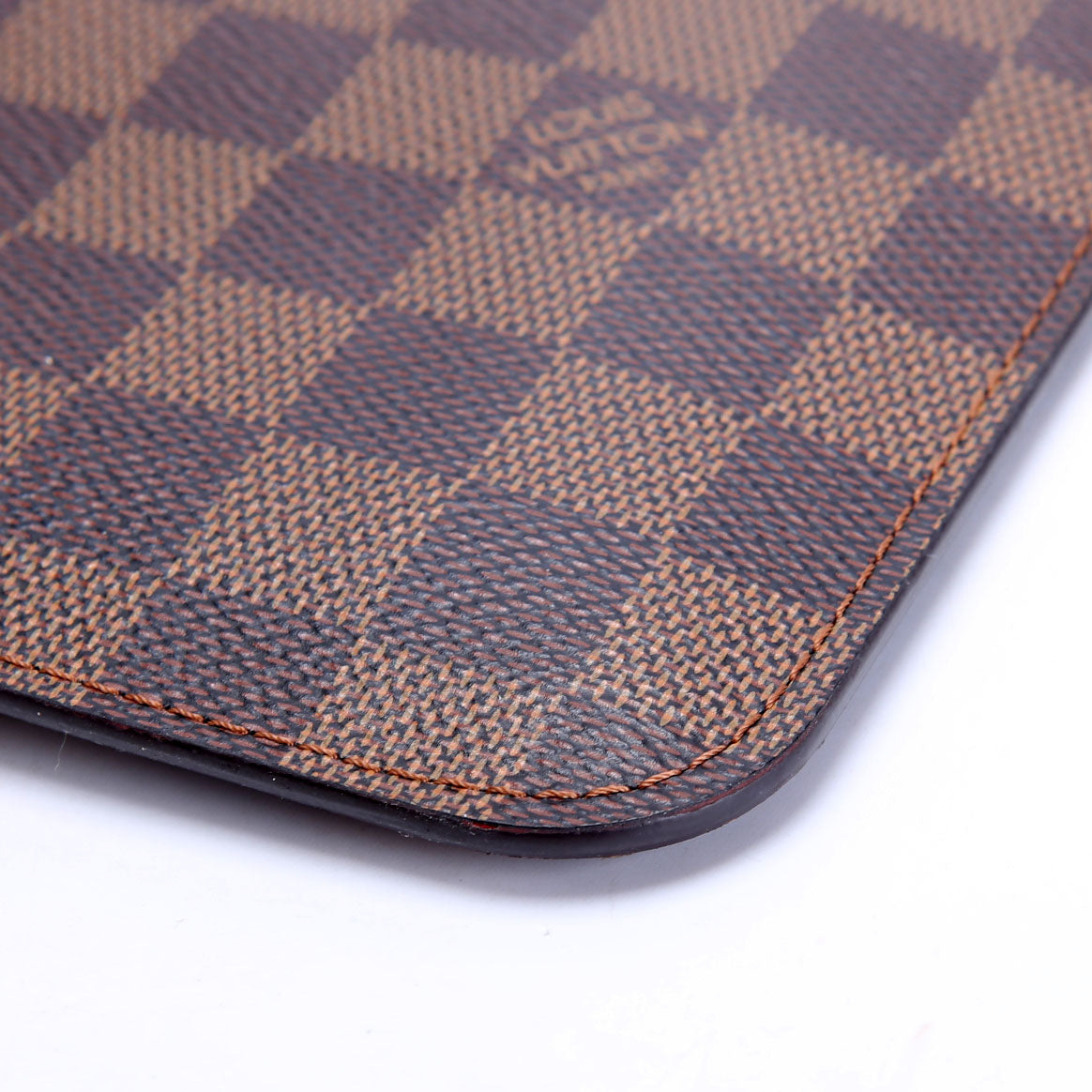 Pochette Only Damier Ebene Neverfull Red