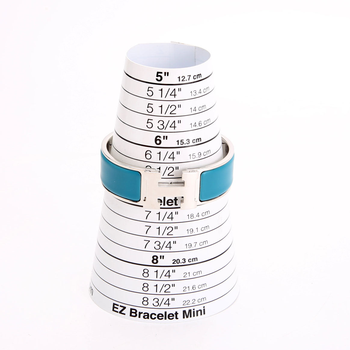 Clic Clac Wide GM Bracelet Silver/Blue
