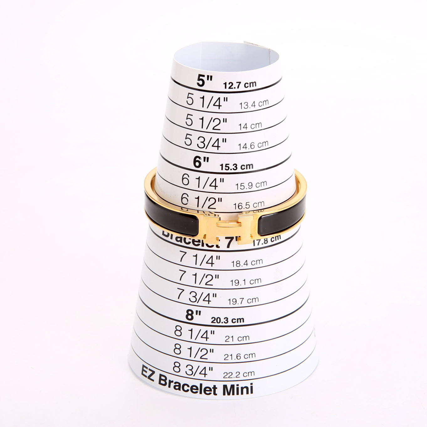 Clic Clac Narrow GM Bracelet Gold/Black