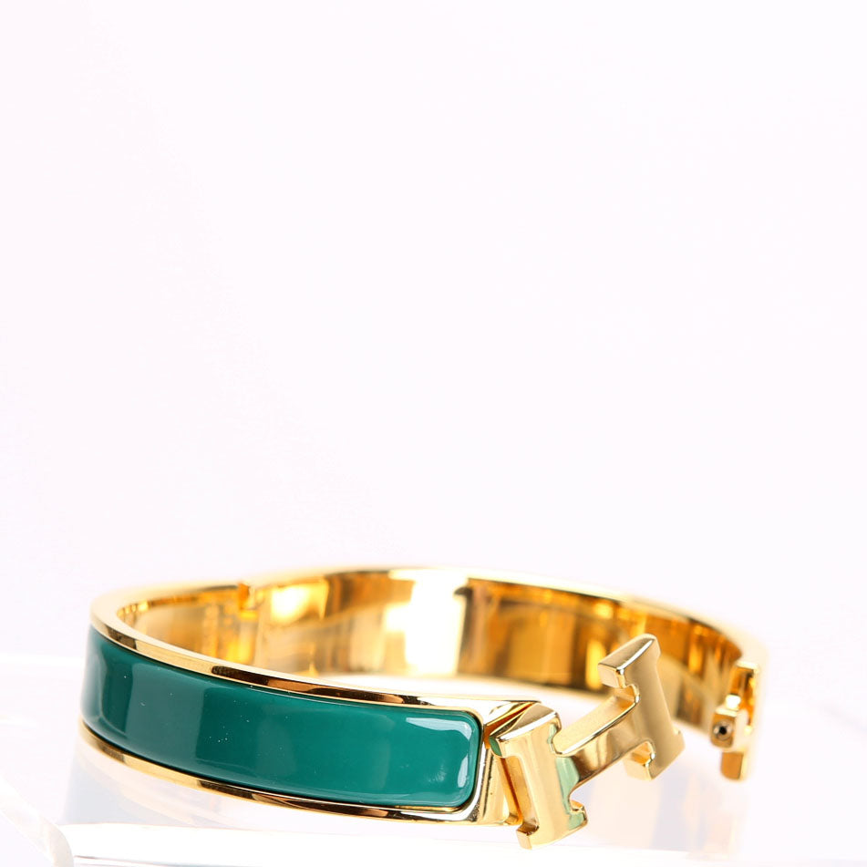 Clic Clac Narrow PM Gold/Green