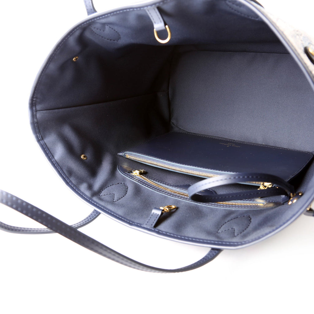 Neverfull With Wallet MM Monoglam